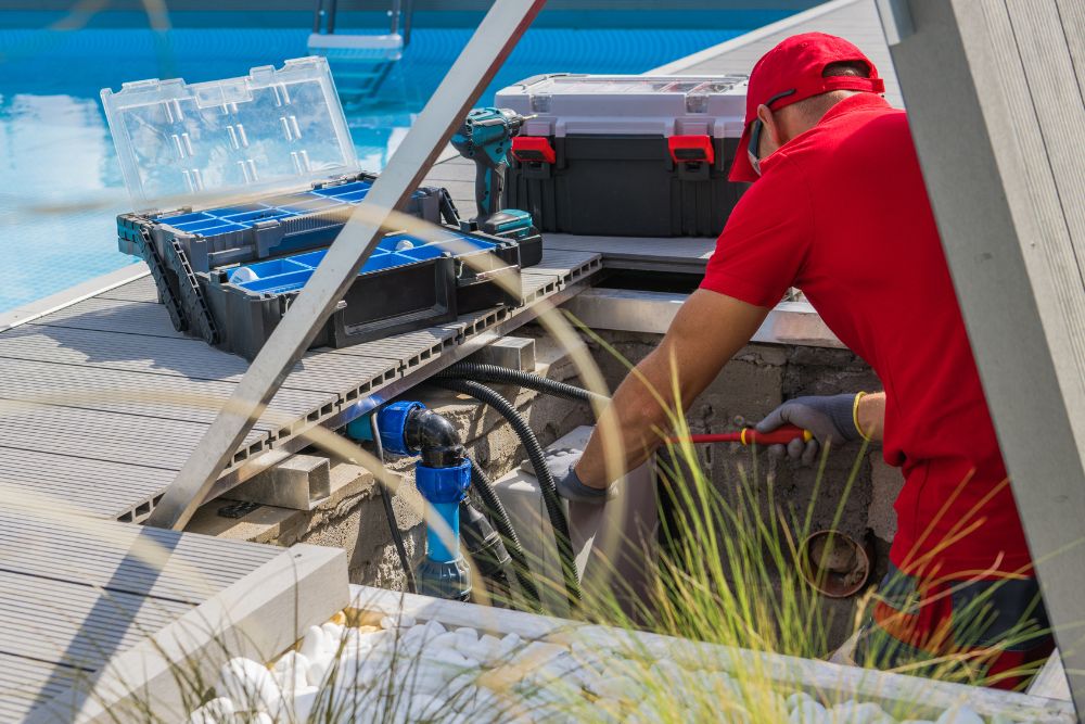 Réparation équipements piscine