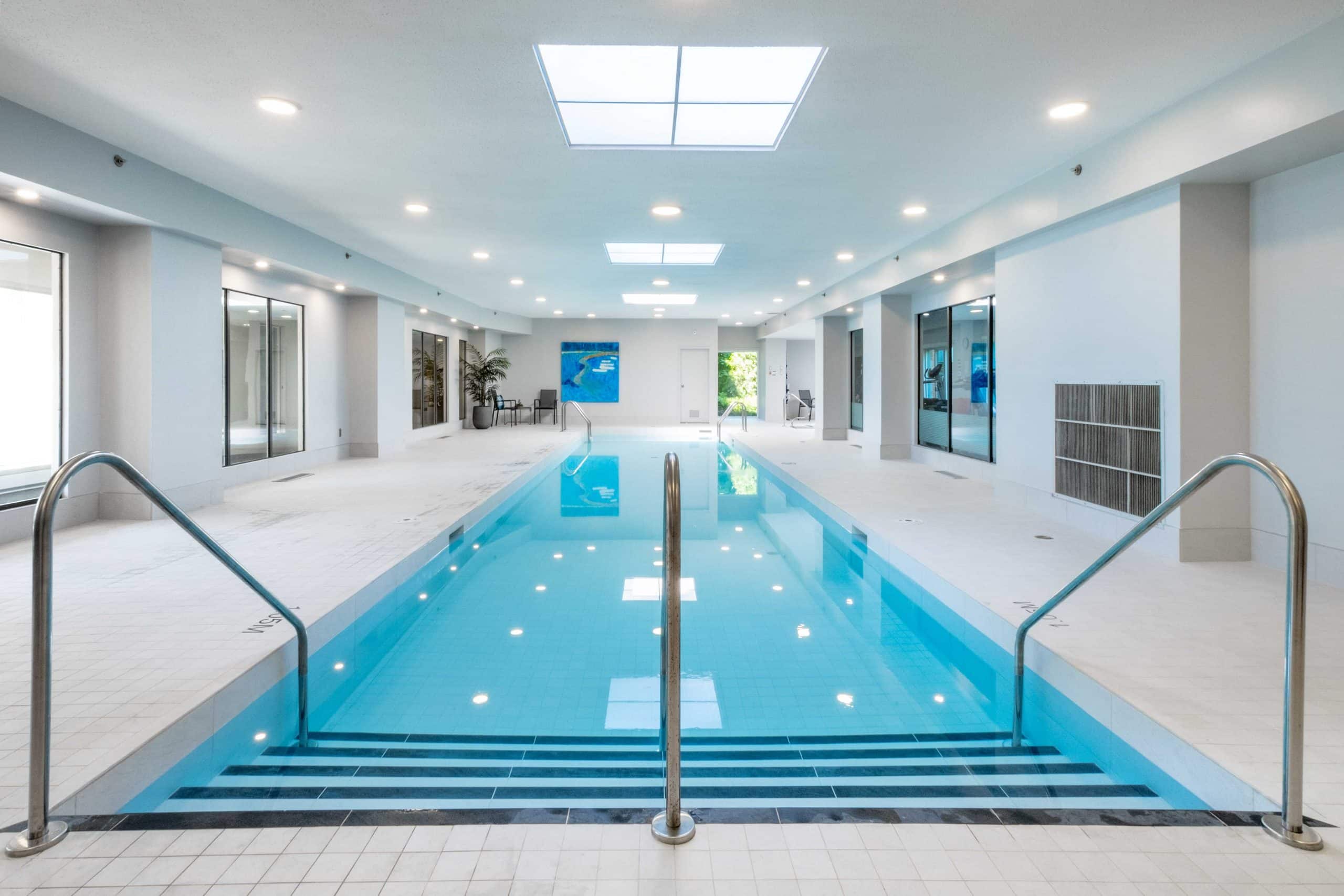 Notre processus de construction de piscine commerciale